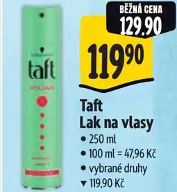 Albert Taft Lak na vlasy nabídka