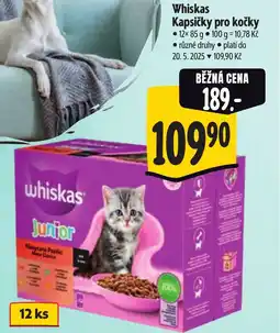 Albert Whiskas Kapsičky pro kočky nabídka