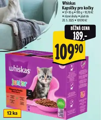 Albert Whiskas Kapsičky pro kočky nabídka