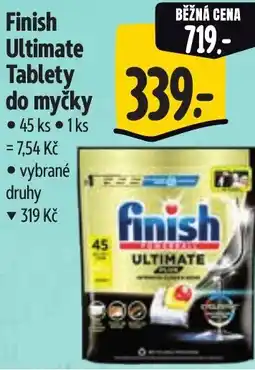Albert Finish Ultimate Tablety do myčky nabídka