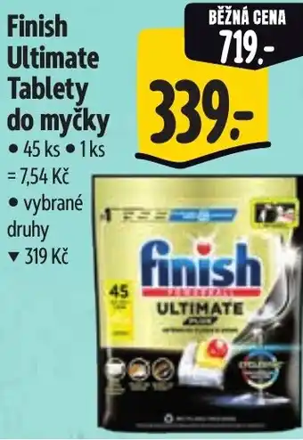 Albert Finish Ultimate Tablety do myčky nabídka