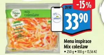 Albert Menu inspirace Mix coleslaw nabídka