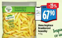 Albert Menu inspirace Bramborové hranolky nabídka