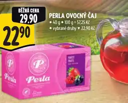 Albert PERLA Ovocný čaj nabídka