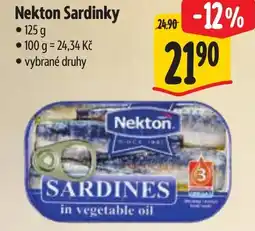 Albert Nekton Sardinky nabídka
