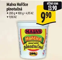 Albert Malva Hořčice plnotučná nabídka