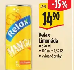Albert Relax Limonáda nabídka