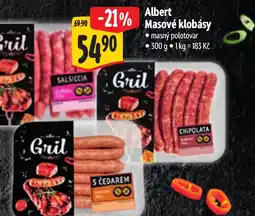 Albert Albert Masové klobásy nabídka