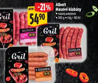 Albert Albert Masové klobásy nabídka