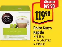 Albert Dolce Gusto Kapsle nabídka