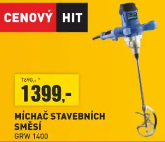 Baumax Míchač stavebních směsí nabídka