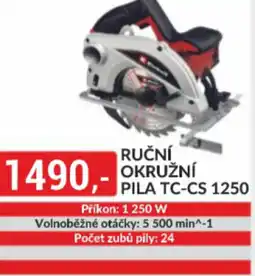 Baumax Ruční okružní Pila TC-CS 1250 nabídka