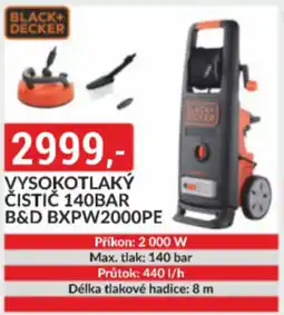 Baumax Vysokotlaký čistič 140bar B&D BXPW2000PE nabídka