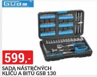 Baumax Sada nástrčných klíčů a bitů GSB 130 nabídka