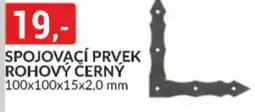 Baumax Spojovací prvek rohový černý nabídka