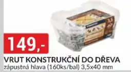Baumax Vrut konstrukční do dřeva nabídka