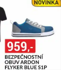 Baumax Bezpečnostní obuv ardon flyker blue s1p nabídka