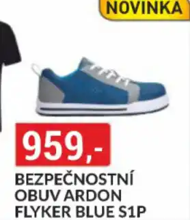 Baumax Bezpečnostní obuv ardon flyker blue s1p nabídka