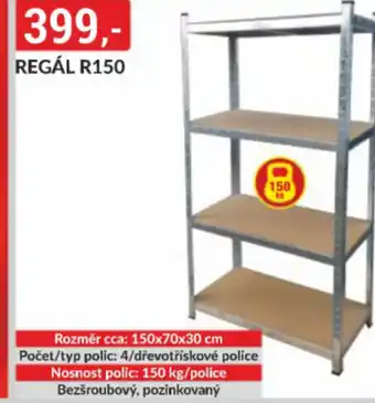 Baumax Regál R150 nabídka