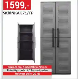 Baumax Skříňka e71/TP nabídka