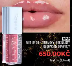 Sephora KOSAS Wet lip oil - objemový lesk na rty obohacený o peptidy nabídka