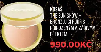 Sephora KOSAS The sun show - bronzující pudr s přirozeným a zářivým efektem nabídka