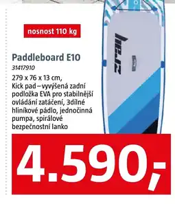 Bauhaus Paddleboard E10 nabídka