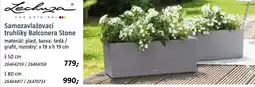 Bauhaus Samozavlažovací truhlíky Balconera Stone nabídka