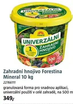 Bauhaus Zahradní hnojivo Forestina Mineral nabídka