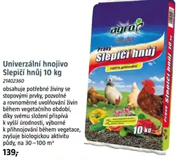 Bauhaus Univerzální hnojivo Slepičí hnůj nabídka