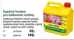 Bauhaus Kapalné hnojivo pro balkonové rostliny nabídka