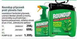 Bauhaus Roundup přípravek proti plevelu Fast nabídka