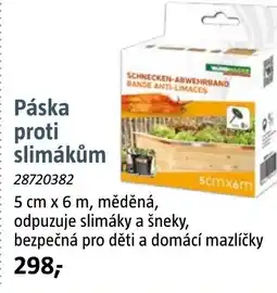 Bauhaus Páska proti slimákům nabídka