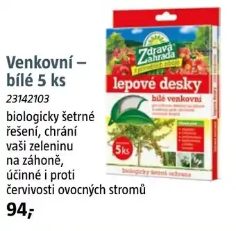 Bauhaus Venkovní - bílé nabídka
