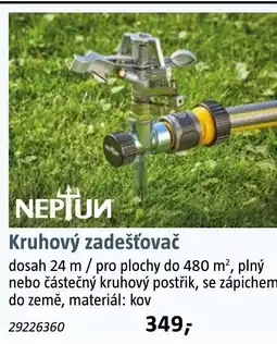 Bauhaus Kruhový zadešťovač nabídka