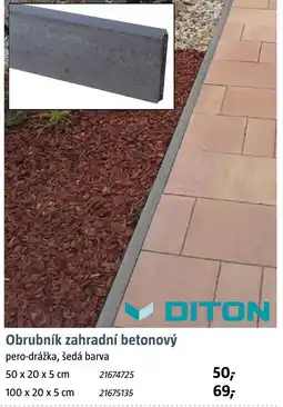 Bauhaus Obrubník zahradní betonový nabídka