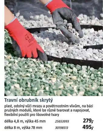 Bauhaus Travní obrubník skrytý nabídka