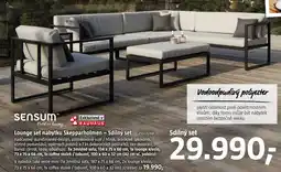 Bauhaus Lounge set nábytku Skepparholmen - 5dílny set nabídka