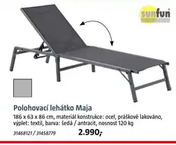 Bauhaus Polohovací lehátko Maja nabídka