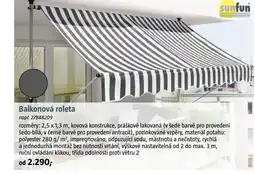 Bauhaus Balkonová roleta nabídka