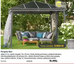 Bauhaus Pergola Reo nabídka