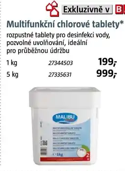 Bauhaus Multifunkční chlorové tablety nabídka