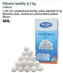 Bauhaus Filtrační kuličky nabídka