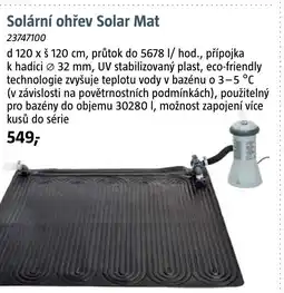 Bauhaus Solární ohřev Solar Mat nabídka