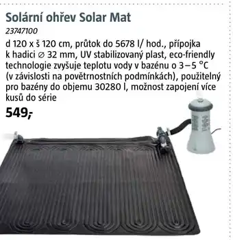Bauhaus Solární ohřev Solar Mat nabídka