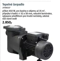 Bauhaus Tepelné čerpadlo nabídka