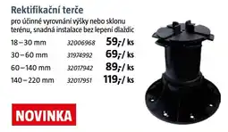 Bauhaus Rektifikační terče nabídka