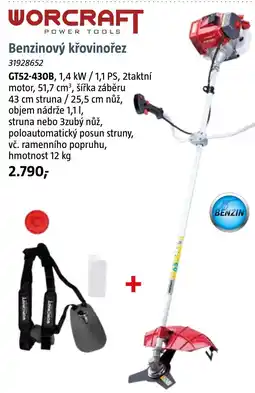 Bauhaus Benzinový křovinořez nabídka