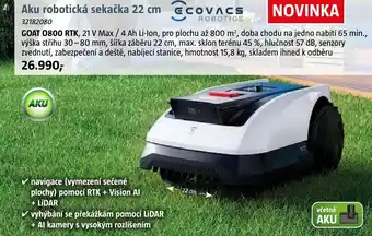 Bauhaus Aku robotická sekačka 22 cm nabídka