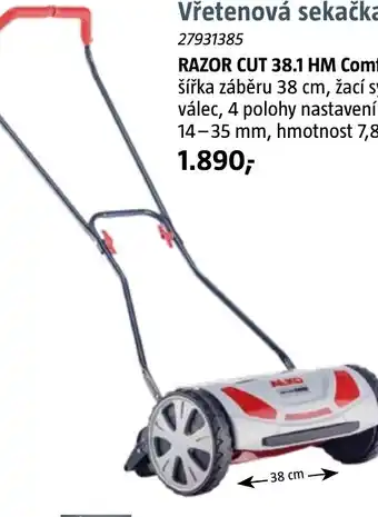 Bauhaus AL-KO Vřetenová sekačka 38 cm nabídka